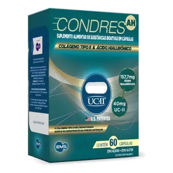 Encontraproduto.com.br - Suplemento Alimentar Condres AH 60 Cápsulas