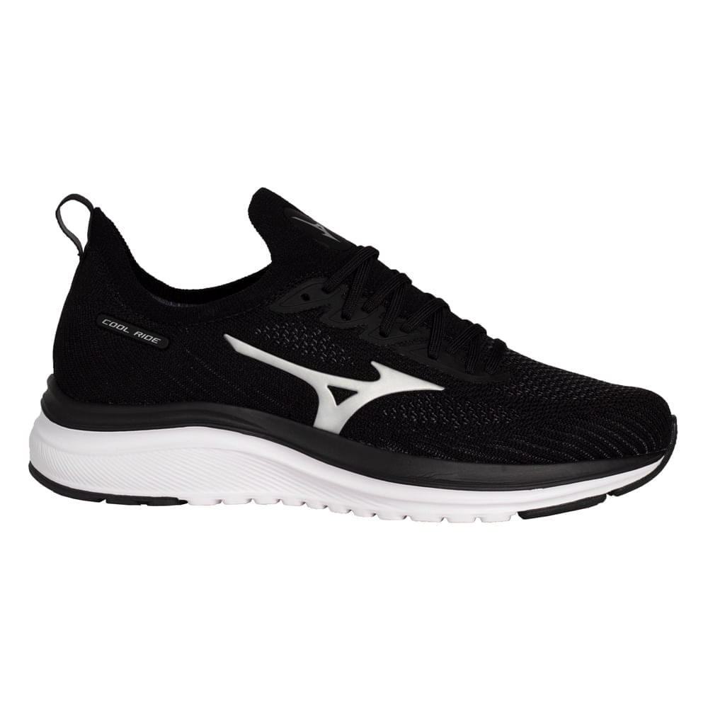Encontraproduto.com.br - Tênis Cool Ride Preto - Mizuno