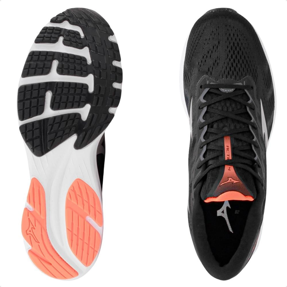 Encontraproduto.com.br - Tênis de Corrida Masculino N° 38 Mizuno Action 4 Preto (MP)