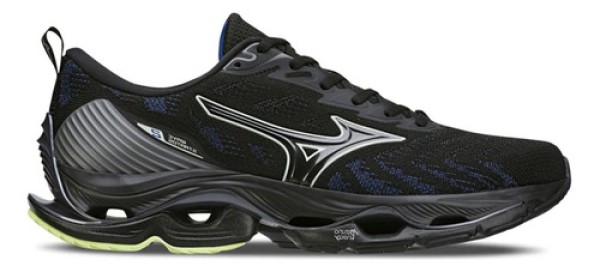 Tênis de Corrida Masculino N° 41 Mizuno Wave Stratos 2 Branco (MP)