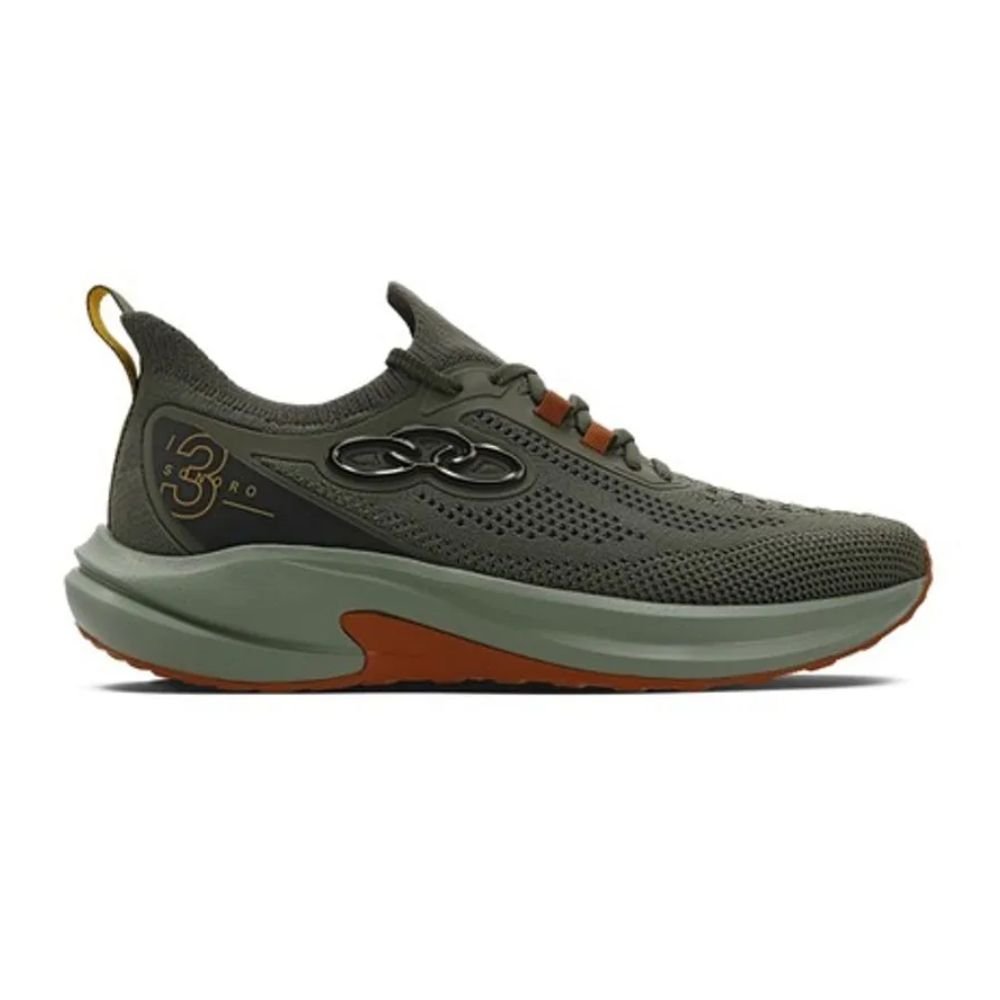 Tênis Esportivo Masculino N°38 Olympikus Sonoro 3 Verde Militar (MP)