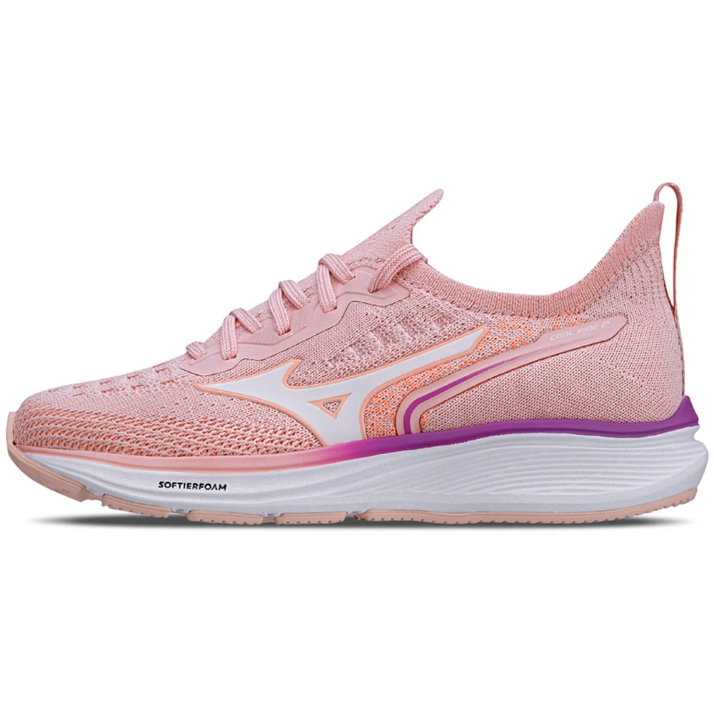 Tênis Mizuno Cool Ride 2 Junior Rosa