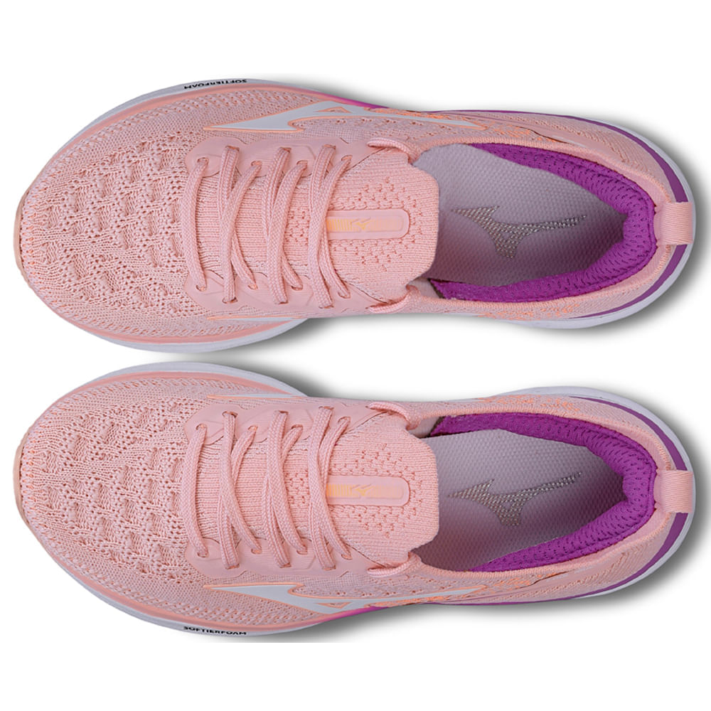 Encontraproduto.com.br - Tênis Mizuno Cool Ride 2 Junior Rosa