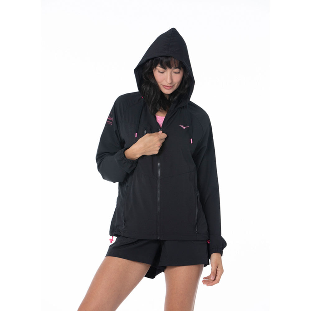 Encontraproduto.com.br - Jaqueta de Treino Feminina Mizuno Trail