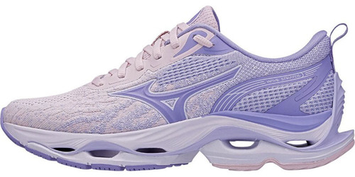 Tênis de Corrida Feminino Mizuno Wave Stratos Rosa