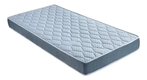 Colchão De Espuma Solteiro À Vácuo Moush D45 Orthocrin - 88x188x24