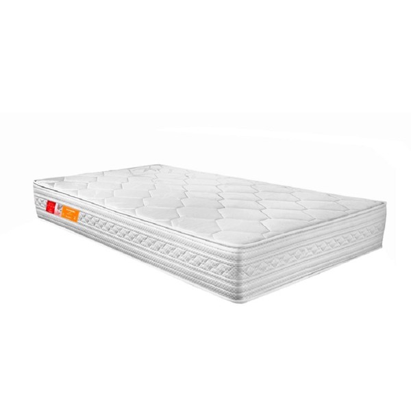 Encontraproduto.com.br - Colchão Solteiro Espuma D45 Orthocrin Royal Saúde Plus - 88x188x25