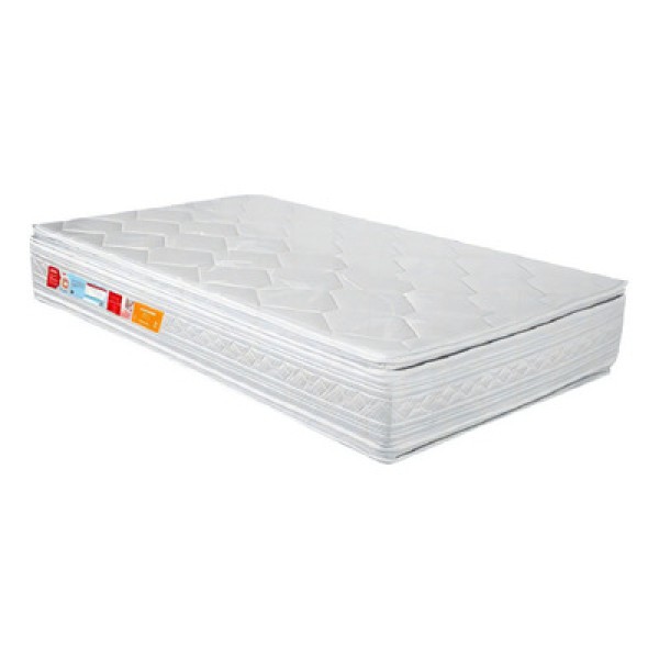 Encontraproduto.com.br - Colchão Solteiro de Espuma Orthocrin Diamante D45 - 88x188x18