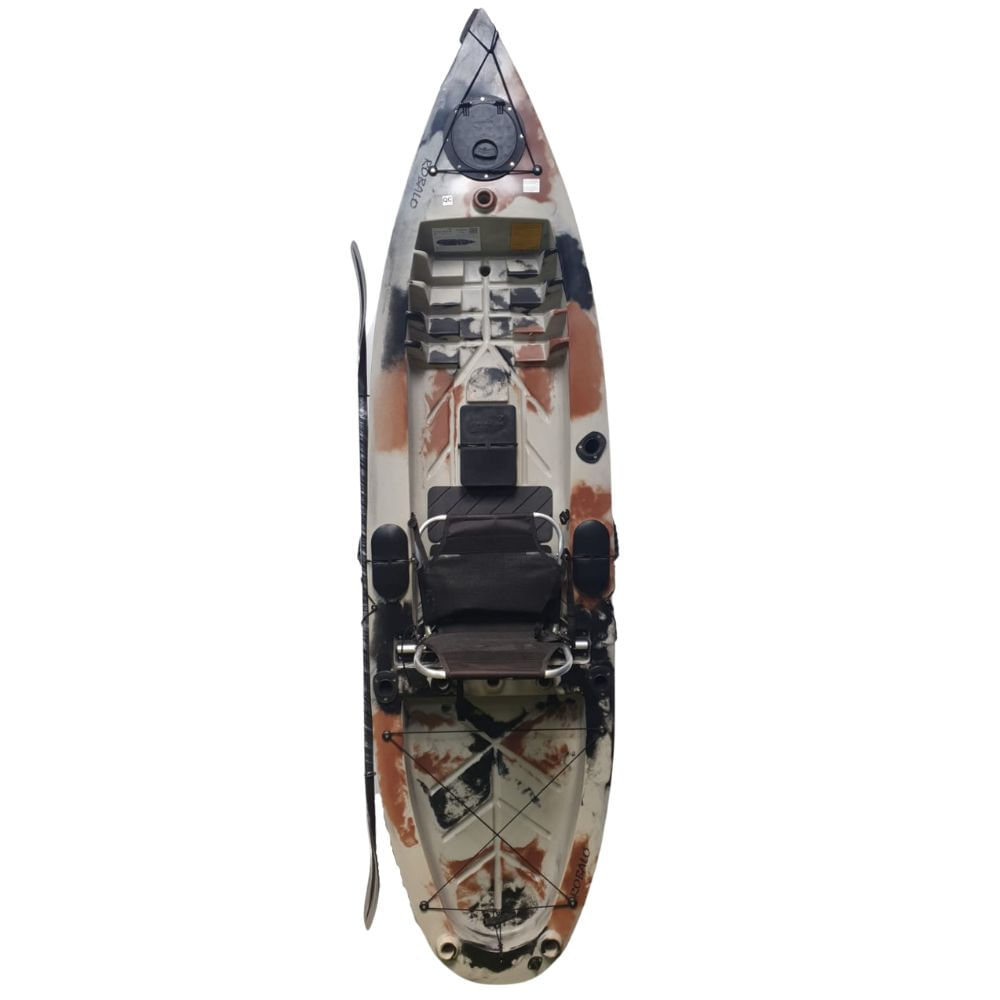 Encontraproduto.com.br - Caiaque De Pesca Robalo Pró Com Remo Caiaker! Pronta Entrega