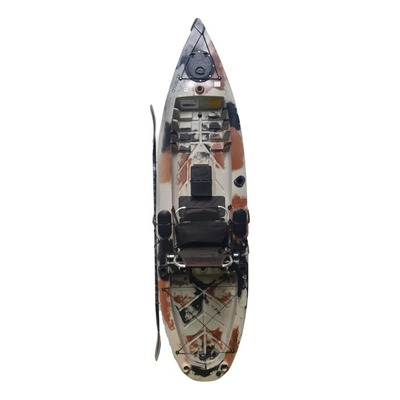 Encontraproduto.com.br - Caiaque De Pesca Robalo Pró Com Remo Caiaker! Pronta Entrega