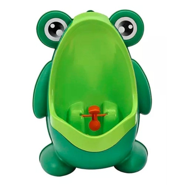 Encontraproduto.com.br - Urinol Penico Troninho Sapo Desfralde Com Alvo Giratório