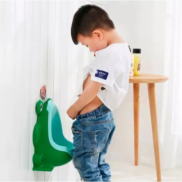 Encontraproduto.com.br - Urinol Penico Troninho Sapo Desfralde Com Alvo Giratório