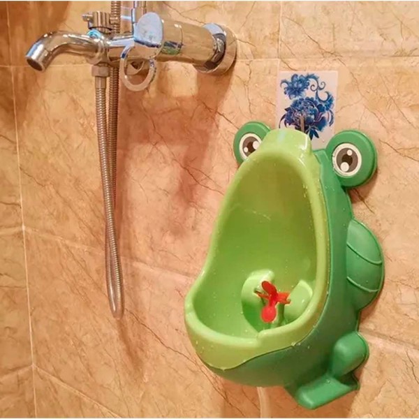 Encontraproduto.com.br - Urinol Penico Troninho Sapo Desfralde Com Alvo Giratório