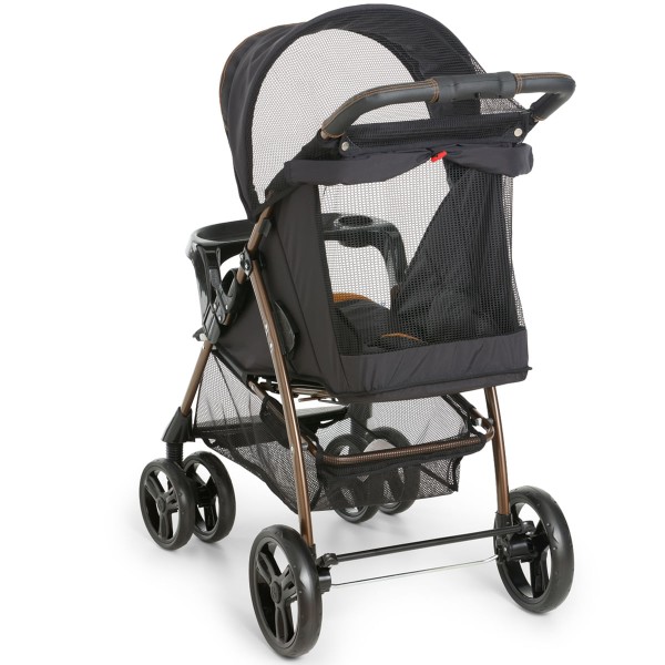Encontraproduto.com.br - Carrinho de Bebê Passeio 2 em 1 Nascimento Até 15Kg Travel System Berço San Remo Galzerano + Bebê Conforto Cocoon + Base