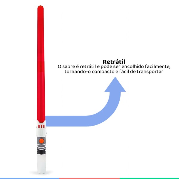 Encontraproduto.com.br - Brinquedo Infantil Espada Luminosa Sabre de Luz Com Sons de Batalhas Space Guardian Polibrinq