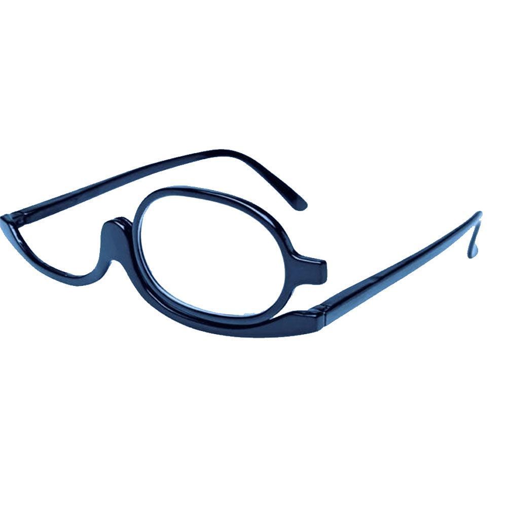 Encontraproduto.com.br - Óculos Profissional Maquiagem Lente única Rotação 180° 1.5 azul