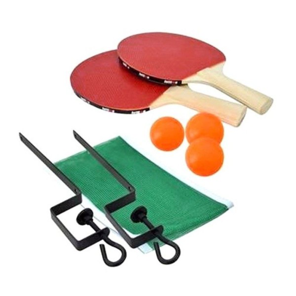 Encontraproduto.com.br - Kit Ping Pong Raquetes Bolinhas Rede Suporte Gênero:unissex