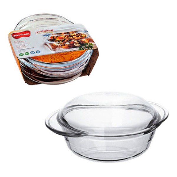 Terrina Marinex 2,3L (base 1,5L + tampa 0,8L)