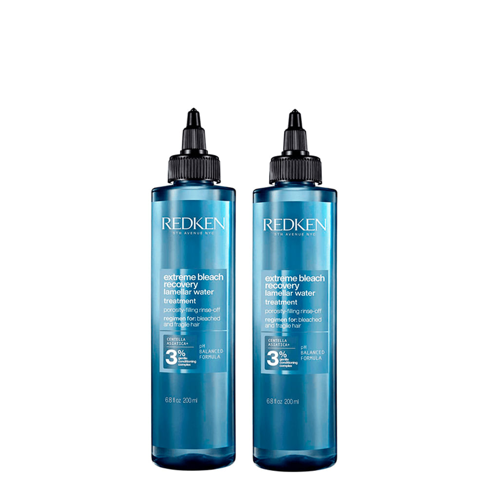 Kit Redken Extreme Bleach Recovery - Tratamento Lamelar 200 ml - 2 Unidades