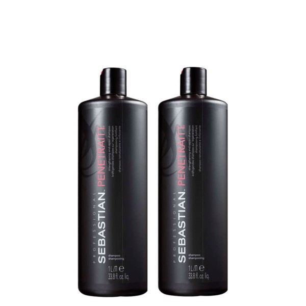 Encontraproduto.com.br - Kit Sebastian Professional Penetraitt Shampoo 1000 ml - 2 Unidades