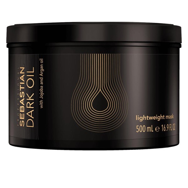 Encontraproduto.com.br - Kit Sebastian Professional Dark Oil Máscara de Brilho 500 ml - 2 Unidades
