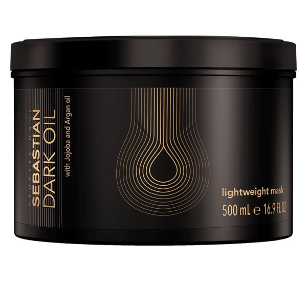 Encontraproduto.com.br - Kit Sebastian Professional Dark Oil Máscara de Brilho 500 ml - 2 Unidades