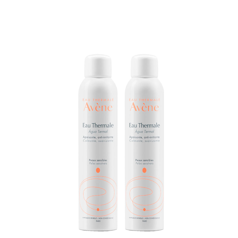 Encontraproduto.com.br - Kit Avène Água Termal Facial Calmante Eau Thermale 300 ml - 2 Unidades Kit Avène Água Termal Facial Calmante Eau Thermale 300ml - 2 Unidades