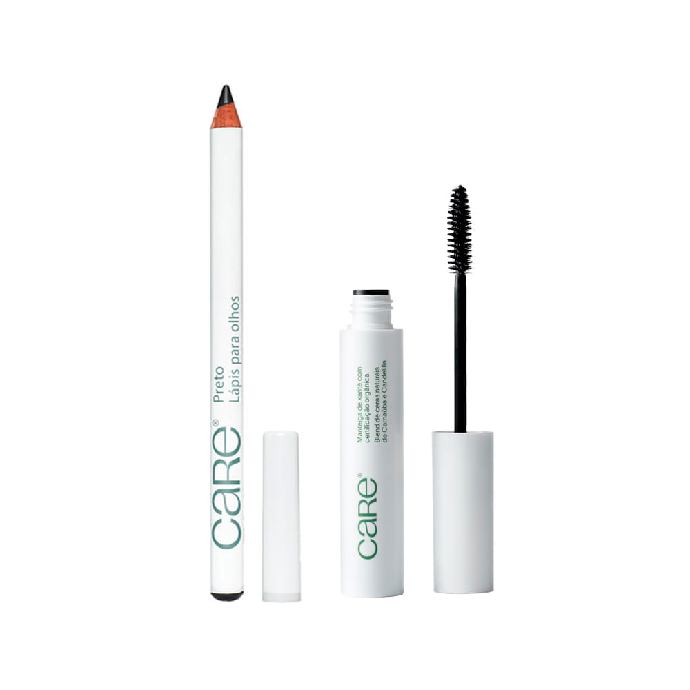 Encontraproduto.com.br - Kit Maquiagem Para Os Olhos Care Natural Beauty – 2 Produtos