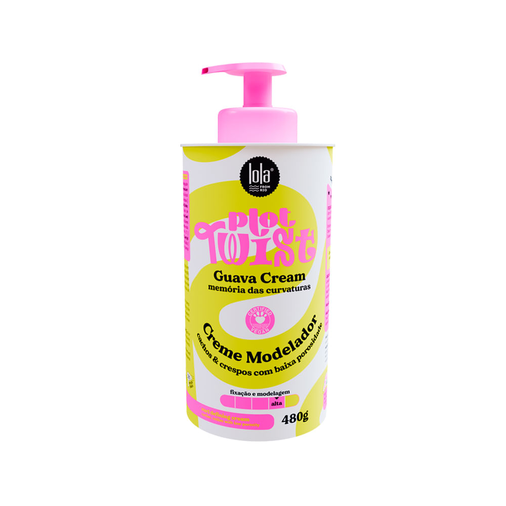 Kit Lola Cosmetics Plot Twist - Óleo Capilar 90 ml + Creme Modelador 480 g