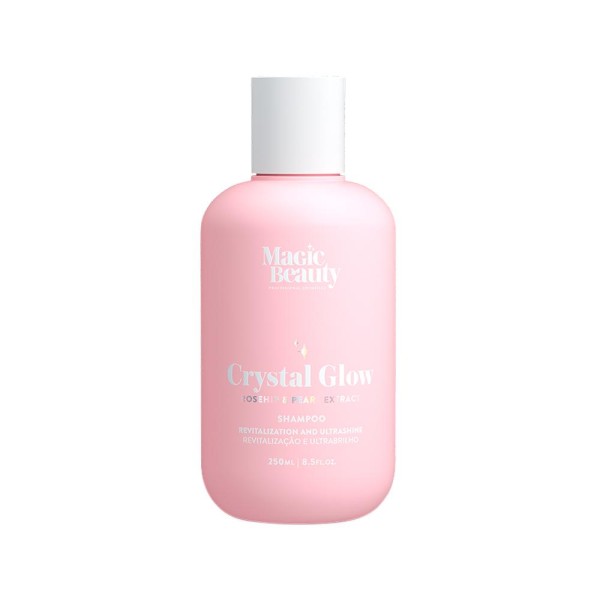 Encontraproduto.com.br - Kit Magic Beauty Crystal Glow - Shampoo 250ml e Condicionador  250ml