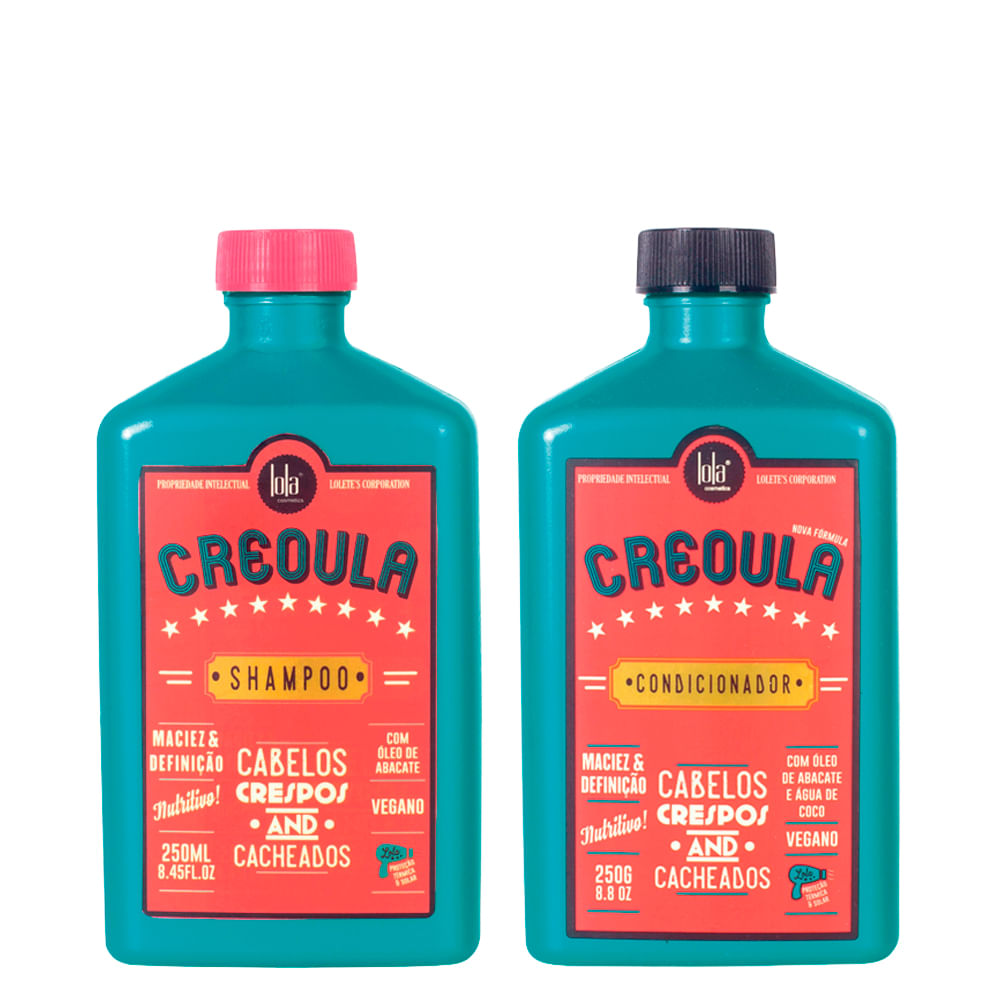 Kit Lola From Rio Creoula - Shampoo 250 ml + Condicionador  250 g
