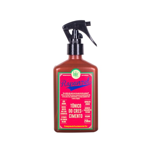 Encontraproduto.com.br - Kit Lola From Rio - Leave-In Argan Oil  50 ml + Shampoo Rapunzel  250 ml + Tônico Rapunzel  250 ml