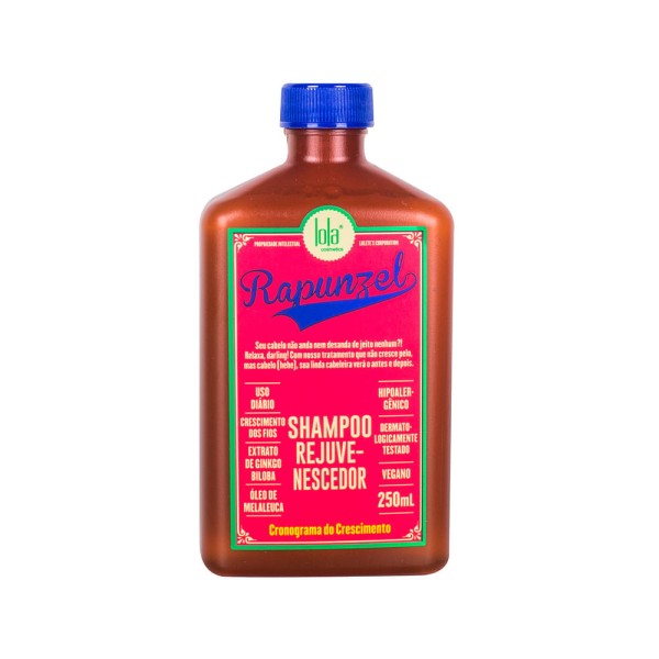 Encontraproduto.com.br - Kit Lola From Rio - Leave-In Morte Súbita 250 ml + Shampoo Rapunzel  250 ml + Tônico  Rapunzel 250 ml