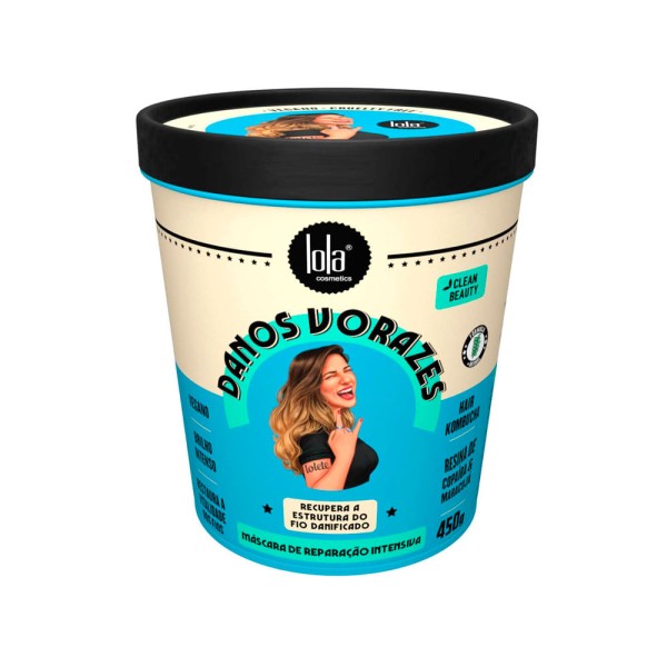 Encontraproduto.com.br - Kit Lola From Rio Danos Vorazes - Óleo 50 ml + Máscara 450 g
