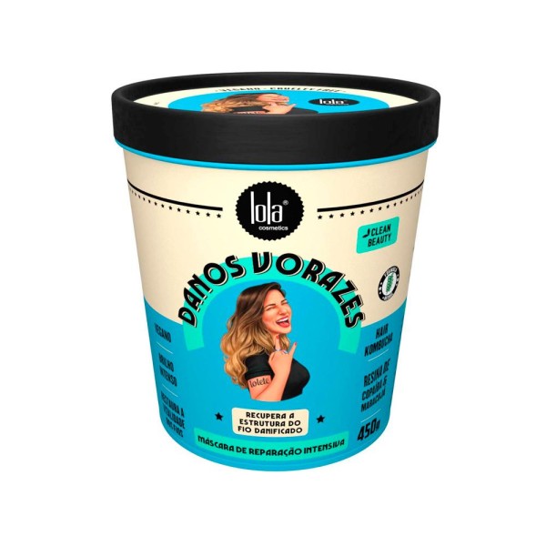 Encontraproduto.com.br - Kit Lola From Rio Danos Vorazes - Óleo 50 ml + Máscara 450 g