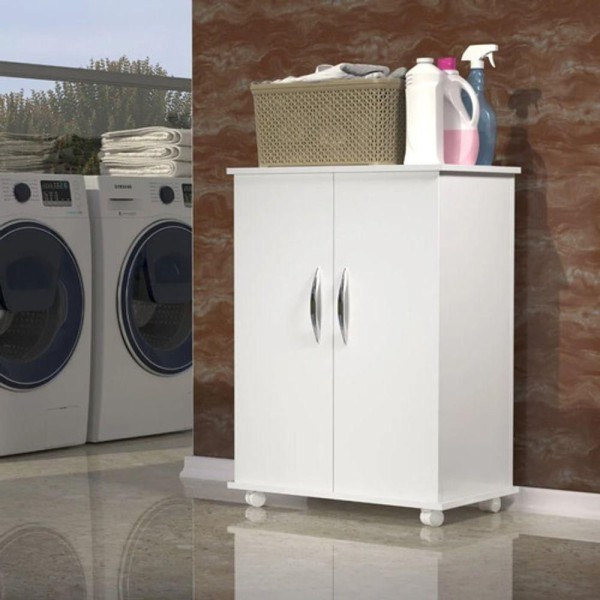 Encontraproduto.com.br - Sapateira Para 8 Pares De Sapato Branco 2 Portas Quarto