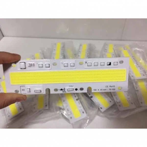 Encontraproduto.com.br - Chip Led Cob 100w 6500k Inteligente Funciona Sem Reator 220v
