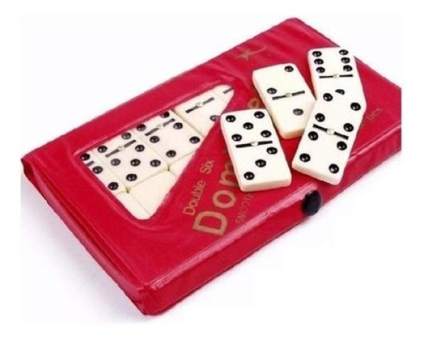 Encontraproduto.com.br - Jogo De Dominó Profissional De Osso Com 28 Peças