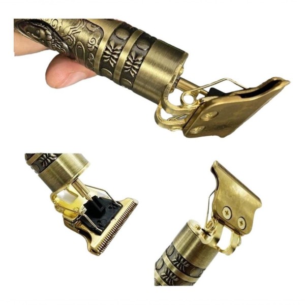 Encontraproduto.com.br - Aparador Profissional - Dragão Buda Dourado
