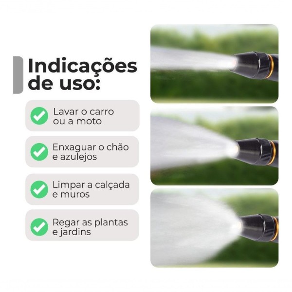 Encontraproduto.com.br - Bico De Mangueira De Alta Pressão 3 Em 1 - Valecom