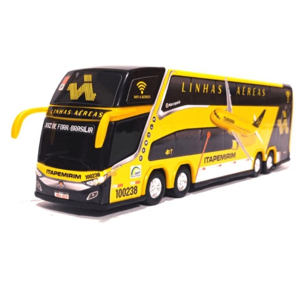 Encontraproduto.com.br - Brinquedo Ônibus Miniatura Itapemirim Linhas Aéreas