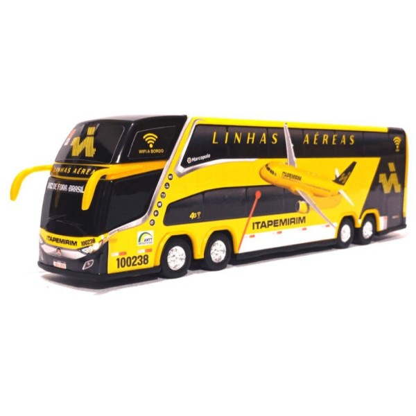 Encontraproduto.com.br - Brinquedo Ônibus Miniatura Itapemirim Linhas Aéreas