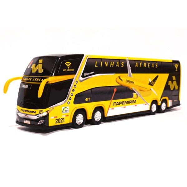 Encontraproduto.com.br - Brinquedo Ônibus Miniatura Itapemirim Linhas Aéreas