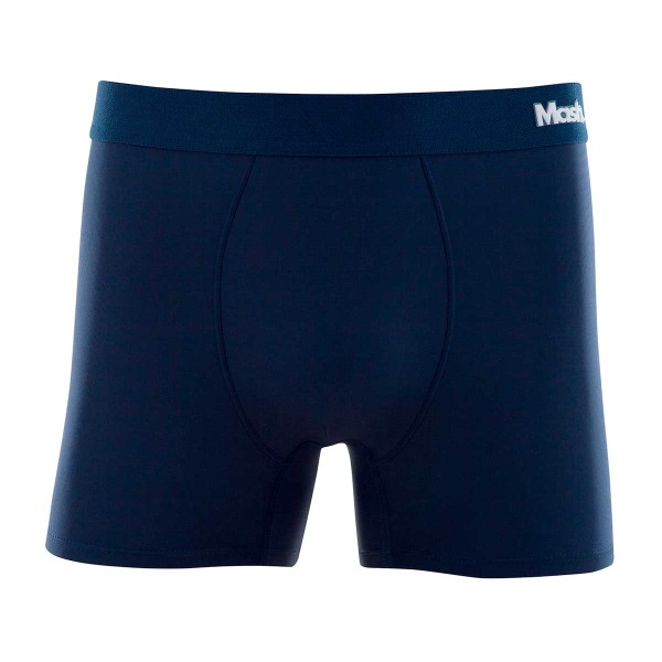 Encontraproduto.com.br - Cueca Boxer Azul Marinho P Algodão Mash