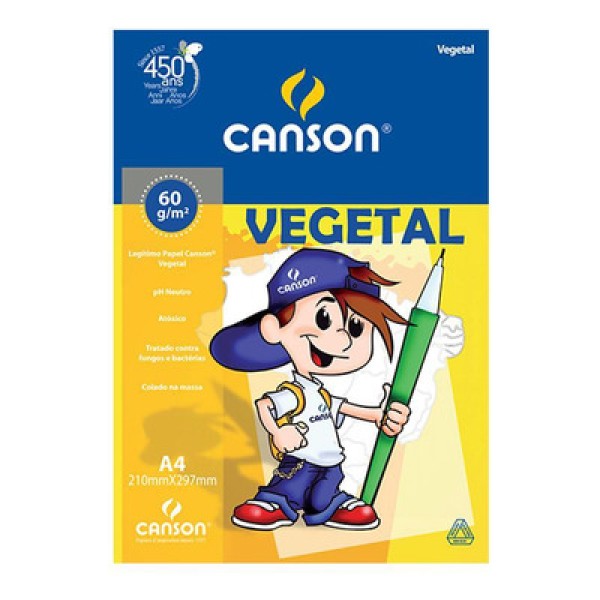 Encontraproduto.com.br - PAPEL VEGETAL ESCOLAR A4 60GRS 10FLS MC