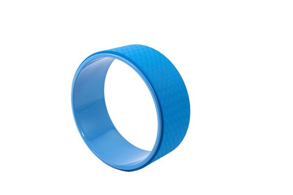Roda de yoga azul 404080342