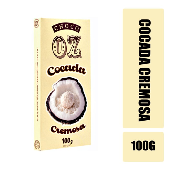 Encontraproduto.com.br - Chocolate ao Leite OZ com Cocada Cremosa 100g