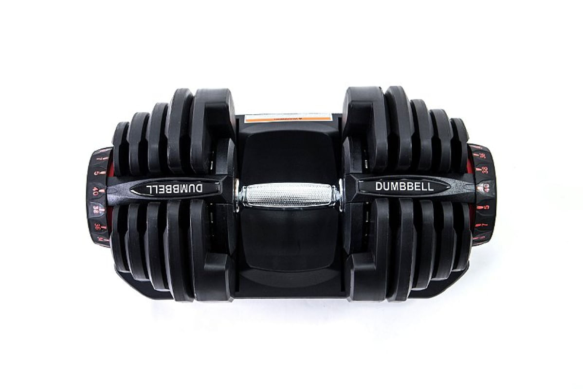 Halter Wct Fitness Regulável 40Kg Preto .