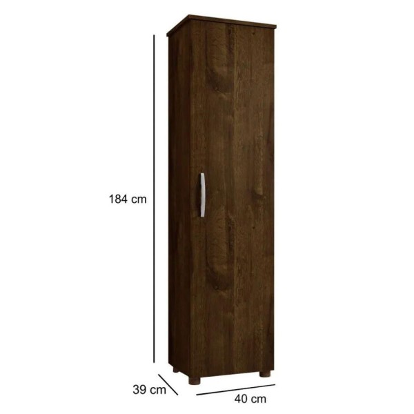 Encontraproduto.com.br - Armário Multiuso 1 Porta Jasmim Kaiki Móveis Ypê