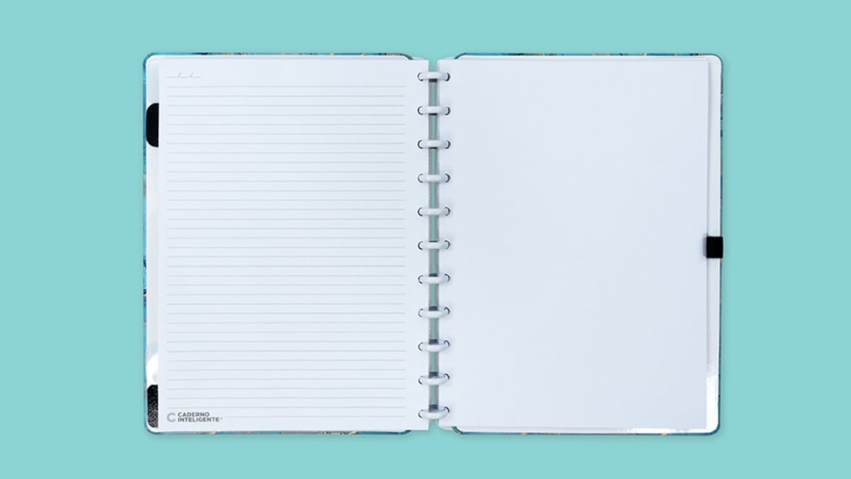 Encontraproduto.com.br - Caderno Inteligente By Luara Maldives Grande